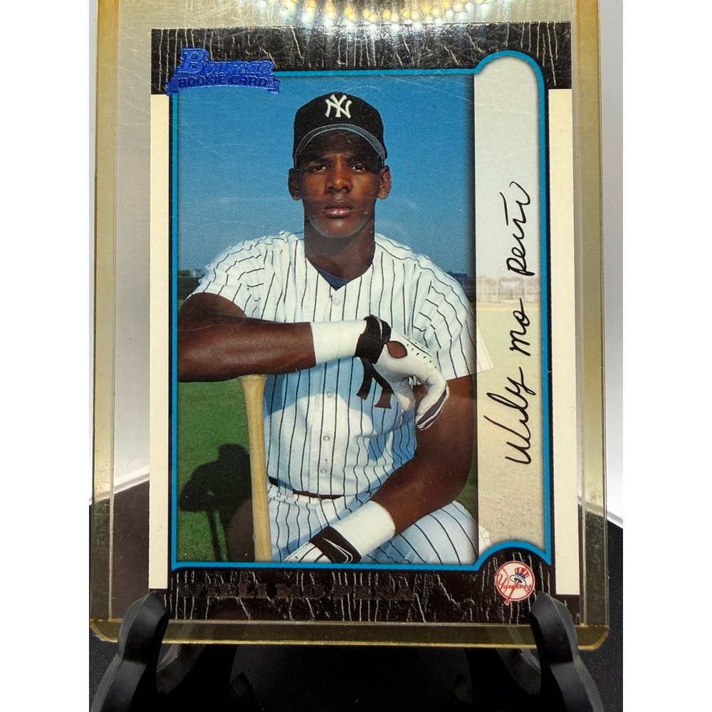 1999 Bowman #401 Wili Mo Pena Yankees Rookie RC